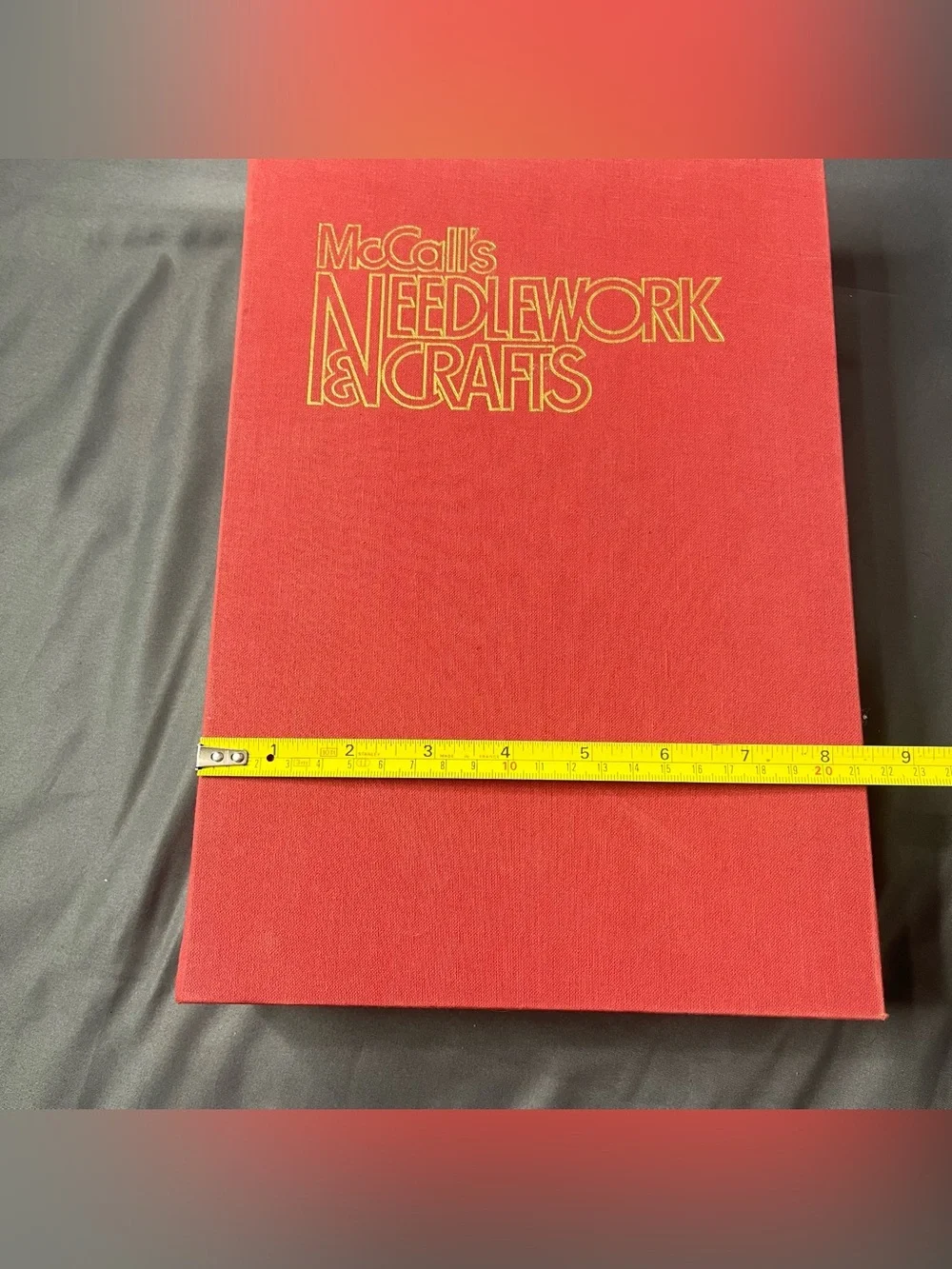 McCall's Magazine Issues 1981-1982 Bound Binder Vtg Lot Needlework Craft Collect